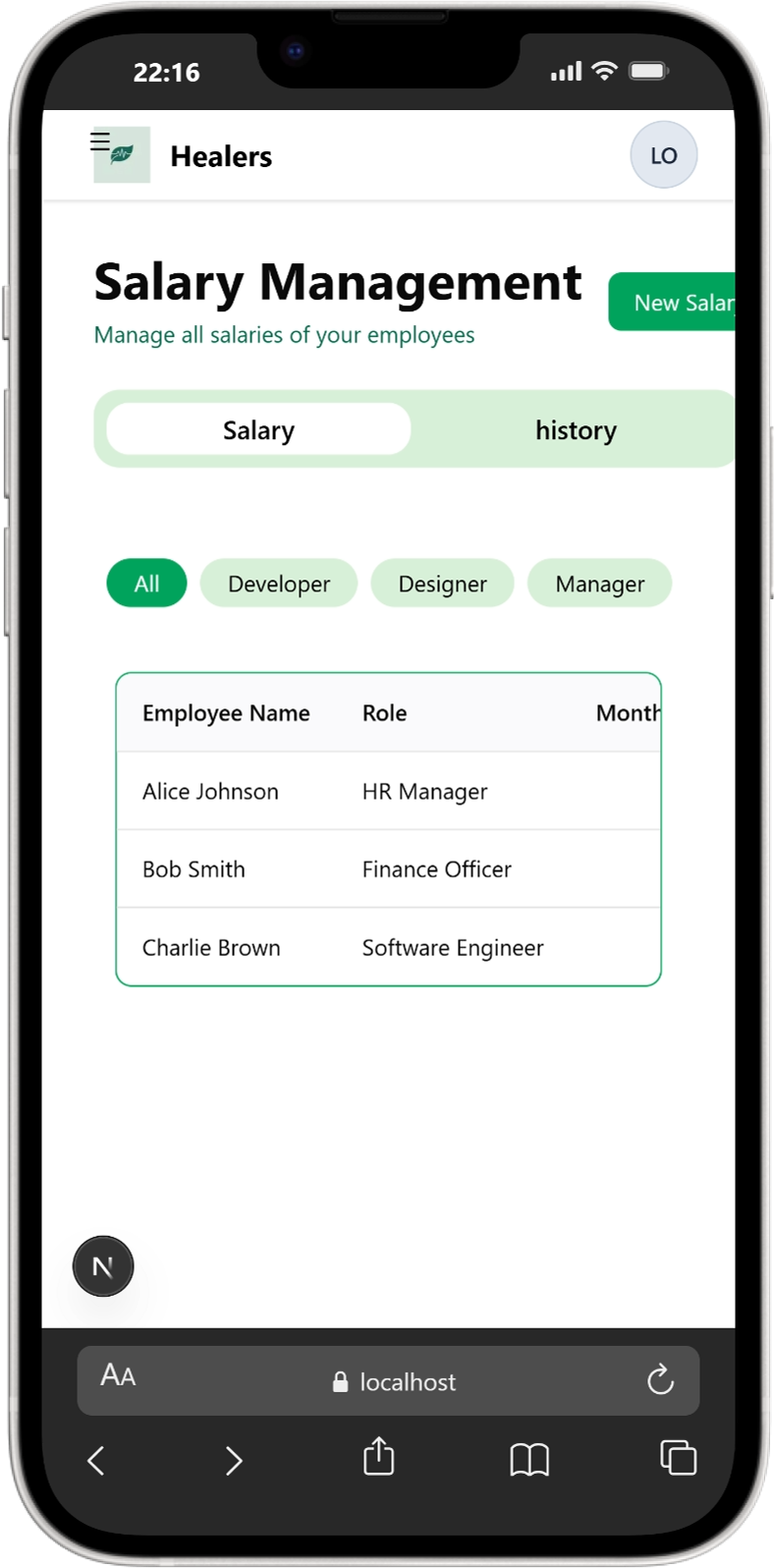 Autism Care Institute mobile screenshot