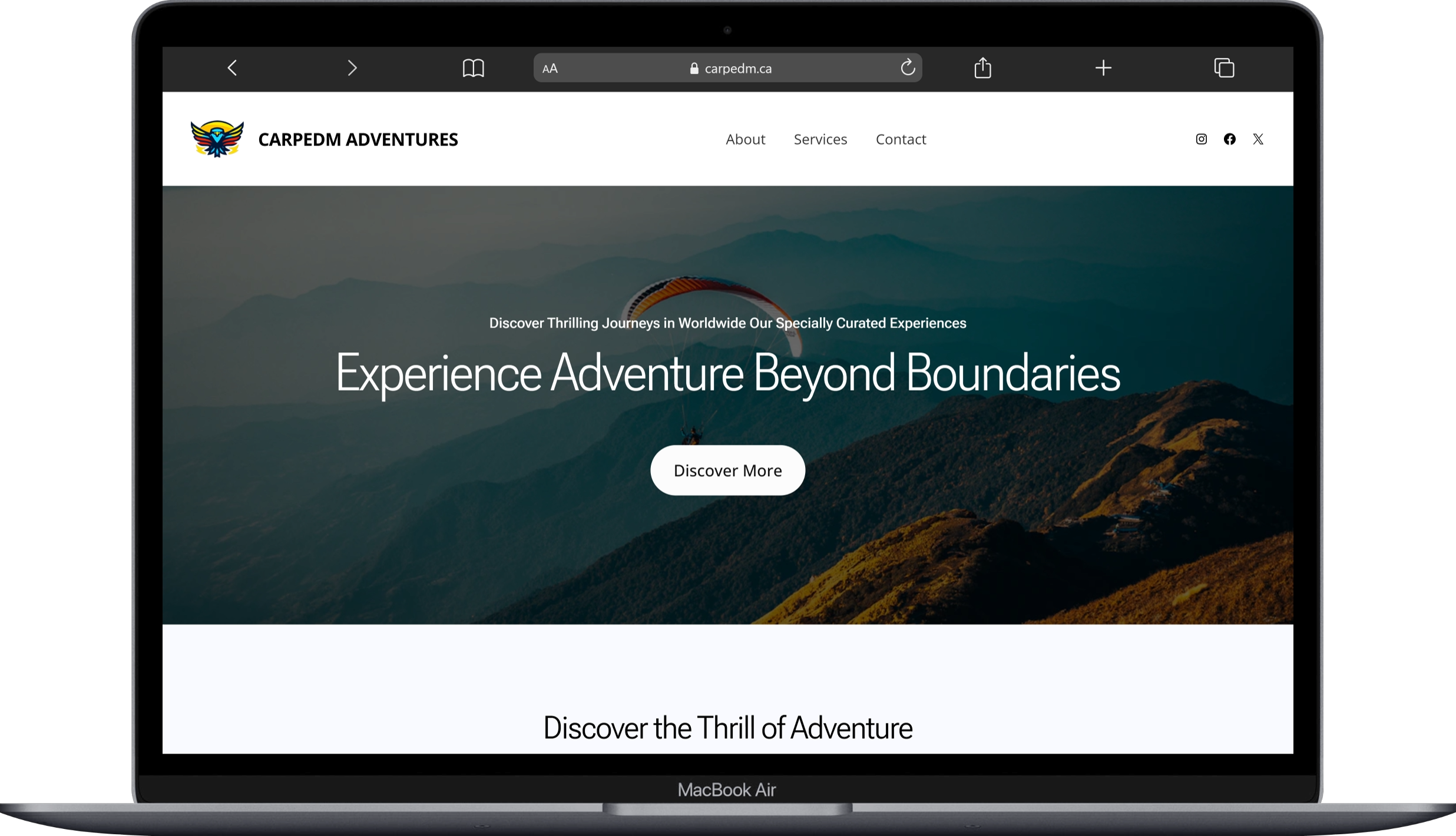Carpedm desktop screenshot